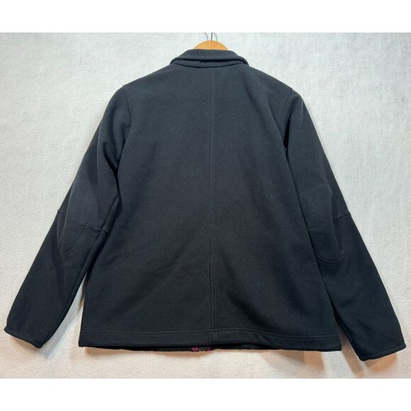 Patagonia Synchilla Windproof Jacket 25341 Black Full Zip Womens Small S Vtg Y2K - Picture 2 of 6